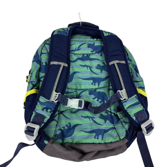 Garnet Hill Kids Dinosaur Backpack With Multiple Compartments & Padded Straps - Picture 2 of 6